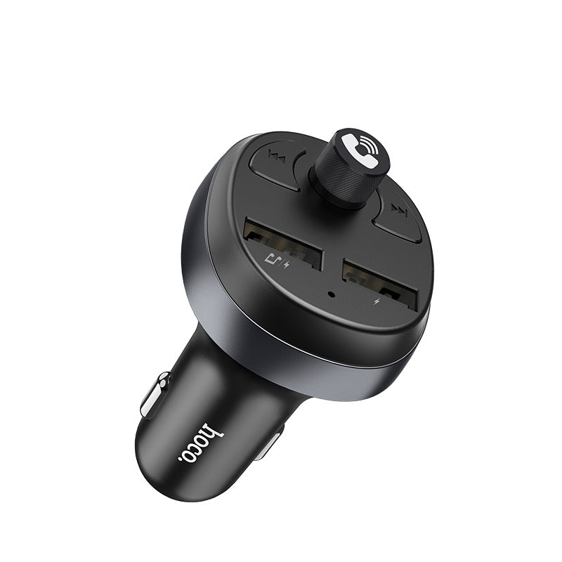 Transmiteris Hoco E41 Bluetooth MP3 grotuvas/FM bangų moduliatorius (laisvų rankų įranga, microSD, SD, 2xUSB, LCD, 3.1A įkroviklis)