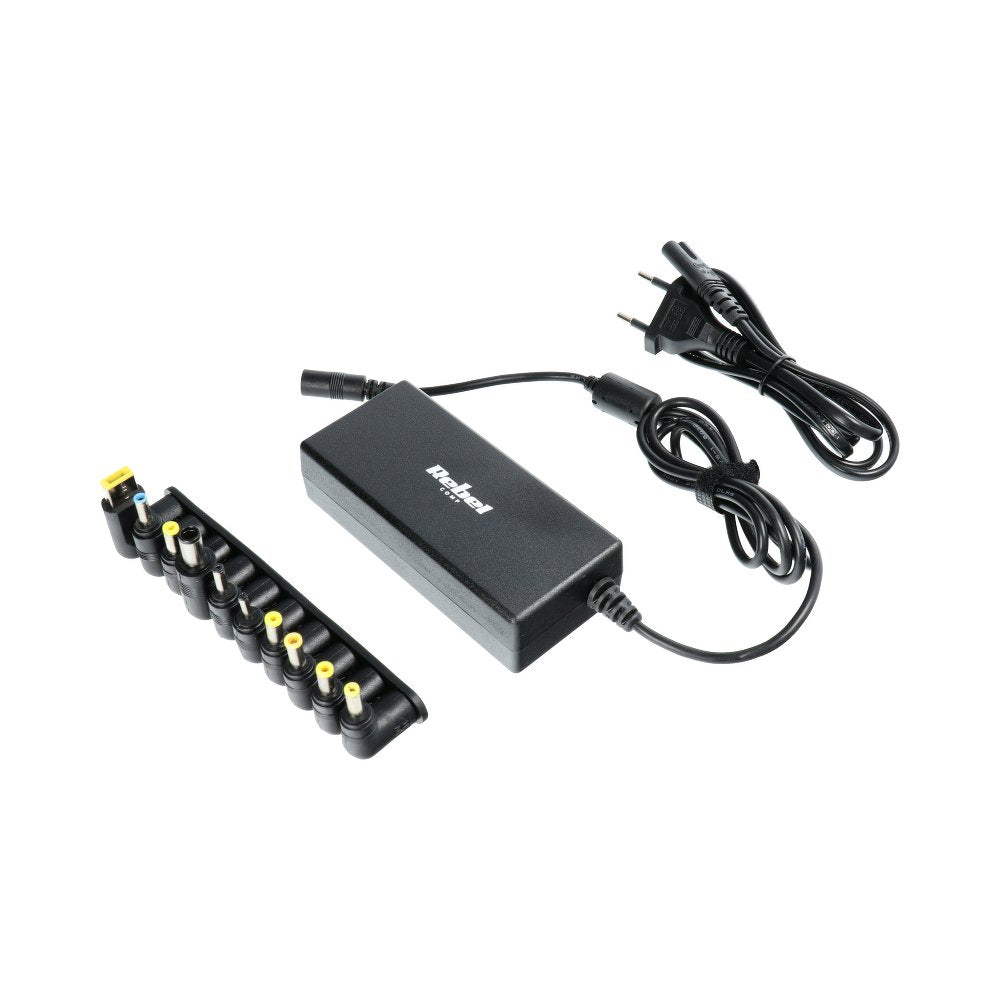 Įkroviklis universalus REBEL for Notebook/Laptop 65W/18-20V juodas