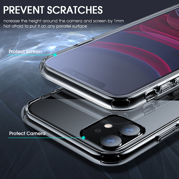 Dėklas X-Level Space II Apple iPhone XR skaidrus