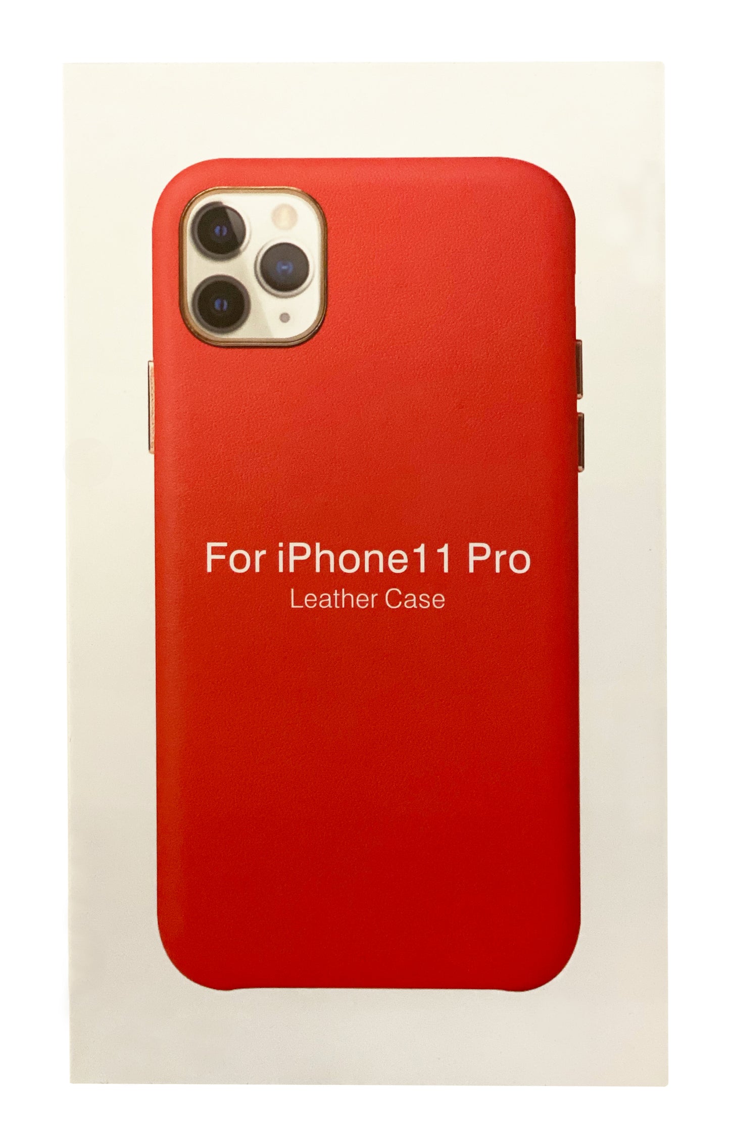 Dėklas Leather Case Apple iPhone 12 mini raudonas