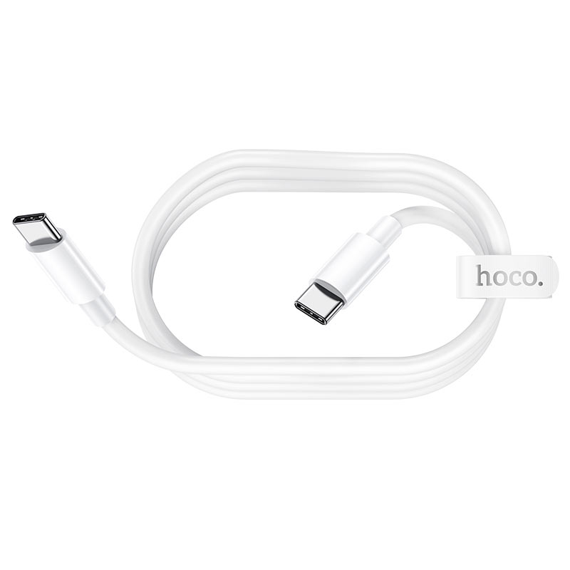 USB kabelis Hoco X51 iš Type-C į Type-C 20V 5A 100W 1.0m baltas