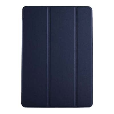Dėklas Smart Leather Huawei MediaPad M5 Lite 10.0 tamsiai mėlynas