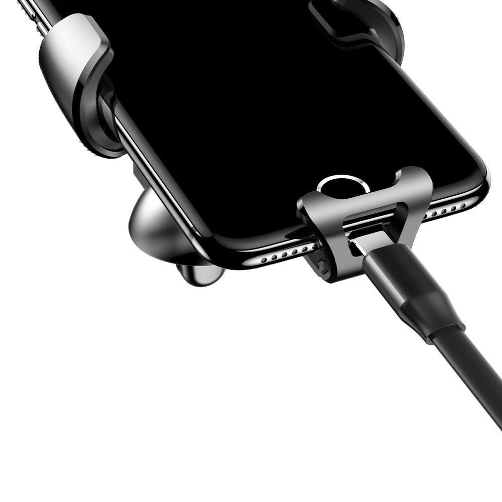 Telefono laikiklis Baseus Gravity Car Mount juodas SUYL-01