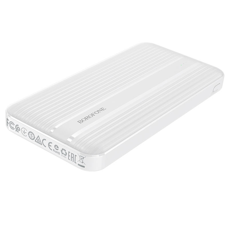 Išorinė baterija Power Bank Borofone BJ9 Type-C PD+Quick Charge 3.0 (3A) 10000mAh balta
