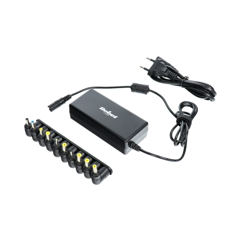 Įkroviklis universalus REBEL for Notebook/Laptop 45W/18-20V juodas