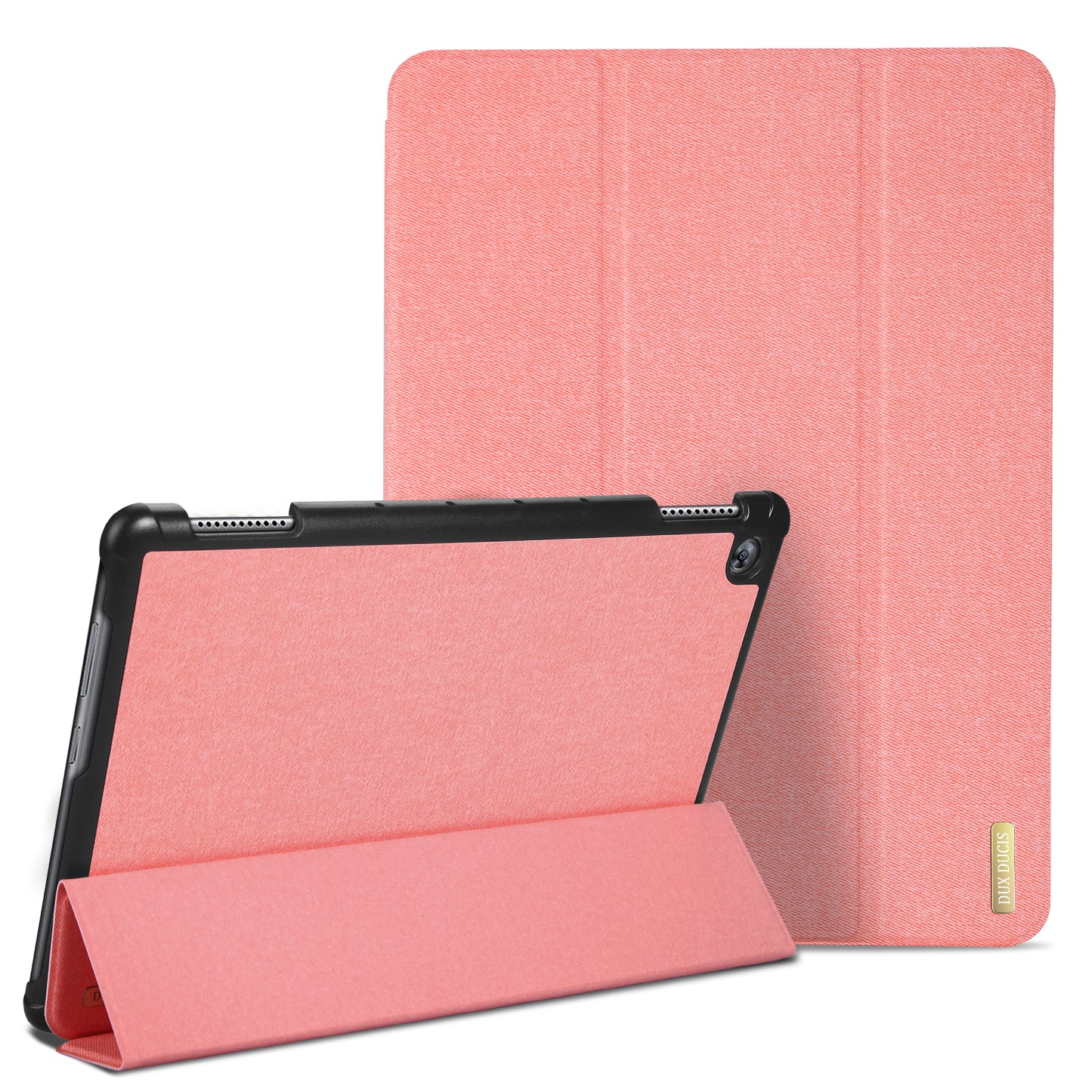 Dėklas Dux Ducis Domo Samsung T500/T505 Tab A7 10.4 2020/T503 Tab A7 10.4 2022 rožinis