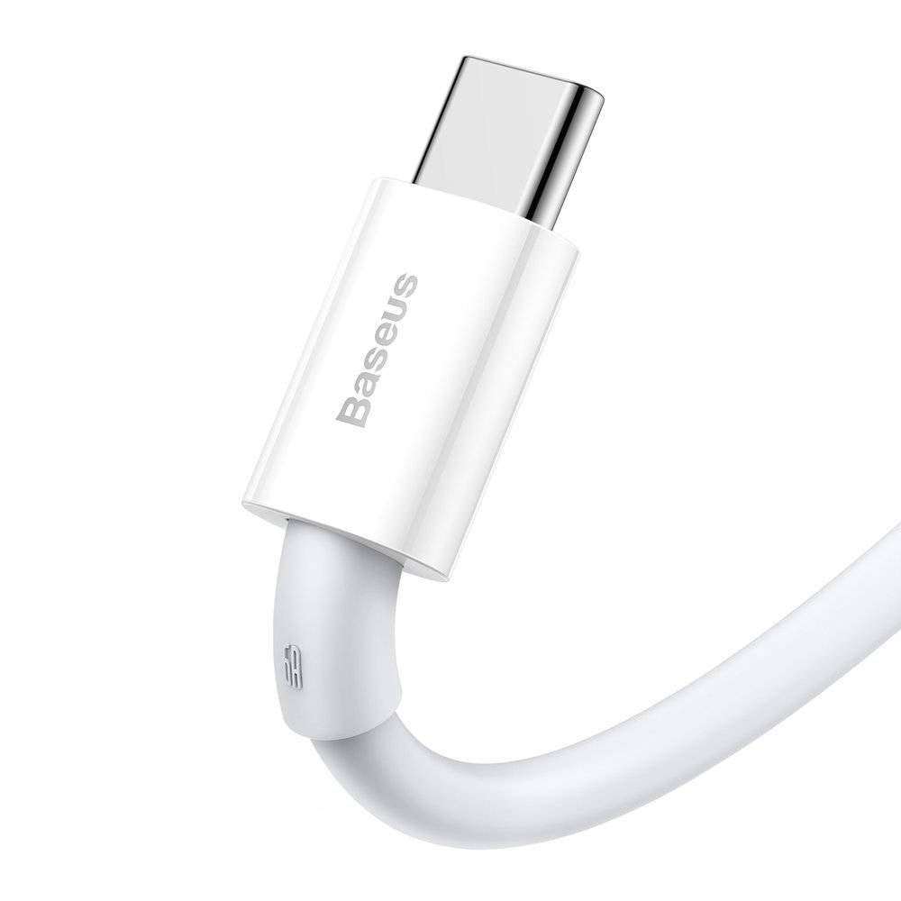 USB kabelis Baseus Superior iš USB į Type-C 66W 1.0m baltas CATYS-02