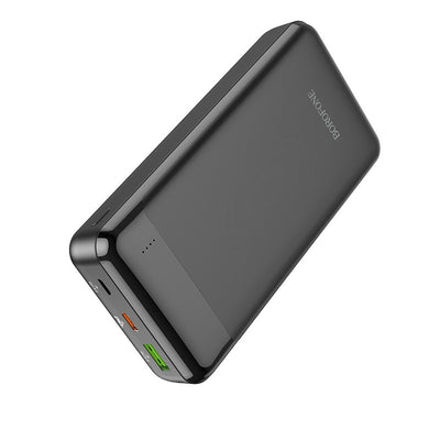 Išorinė baterija Power Bank Borofone BJ19A Type-C PD 20W+Quick Charge 3.0 20000mAh juoda