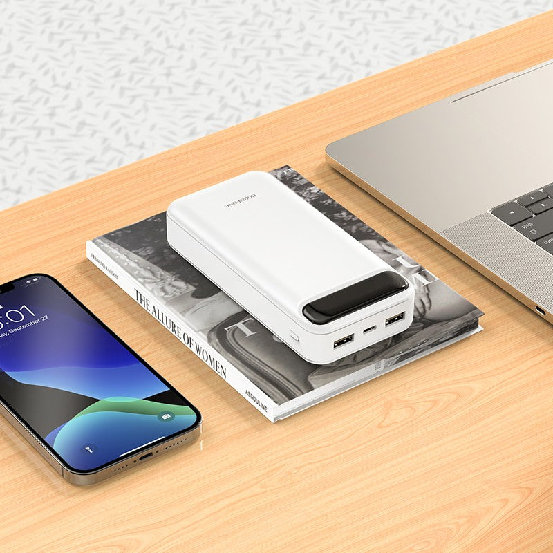 Išorinė baterija Power Bank Borofone BJ14A 2xUSB 20000mAh balta