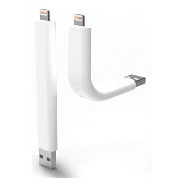 USB kabelis-stovas, Apple Lightning standus baltas