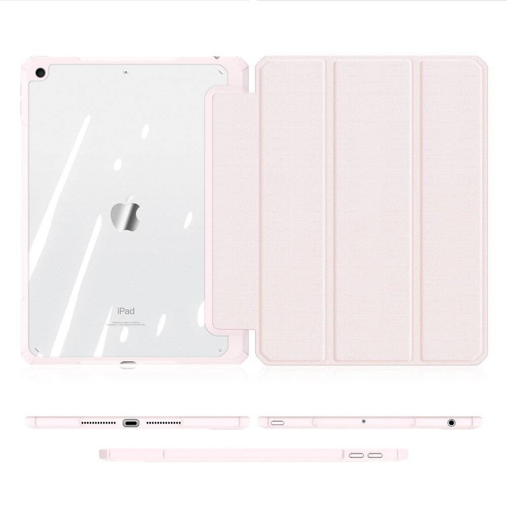 Dėklas Dux Ducis Toby Samsung X700/X706 Tab S8/T870/T875/T876 Tab S7 rožinis