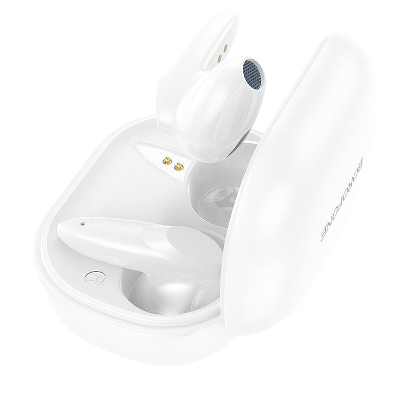 Belaidės ausinės Borofone BW18 Initial Sound TWS baltos