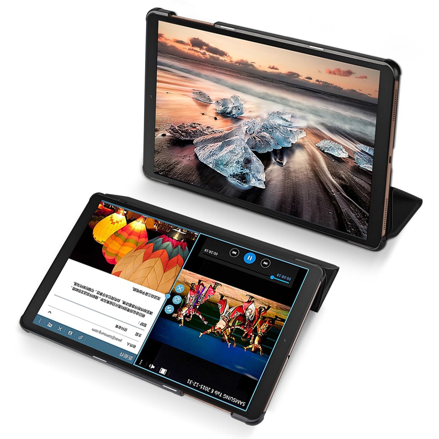 Dėklas Dux Ducis Domo Huawei MatePad 10.4/MatePad 10.4 2022 juodas