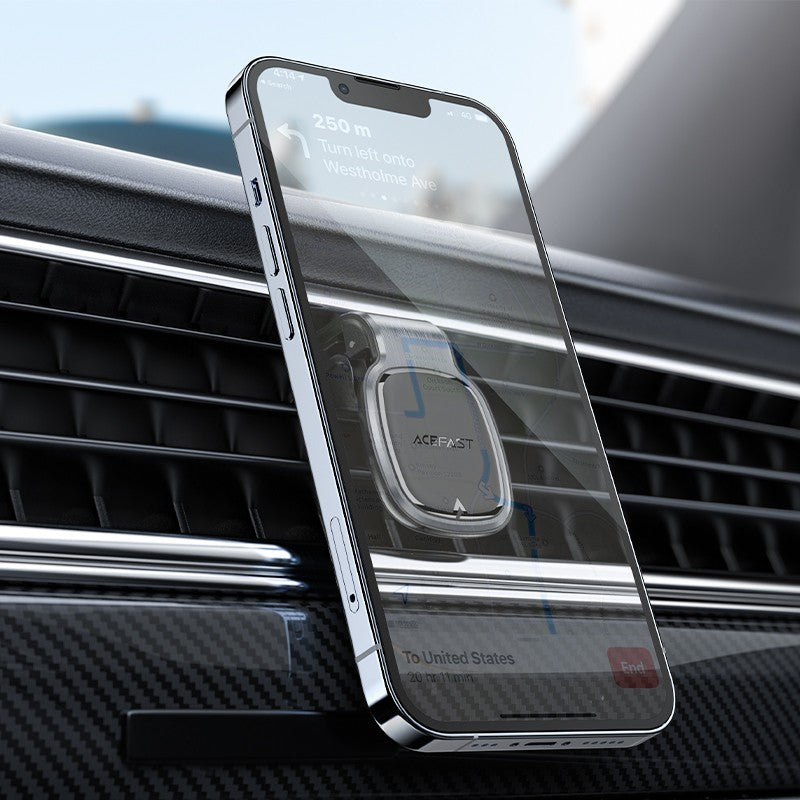 Automobilinis telefono laikiklis Acefast D16, tvirtinamas ant ventiliacijos grotelių, magnetinis