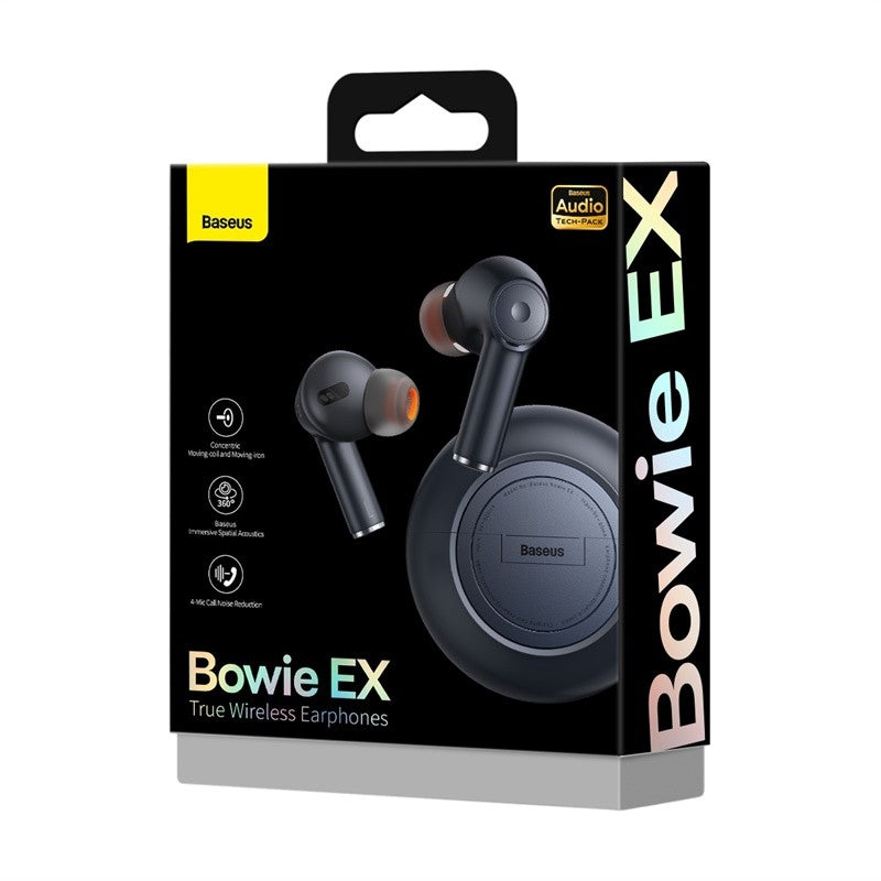 Belaidės ausinės Baseus Bowie EX juodos NGTW170001