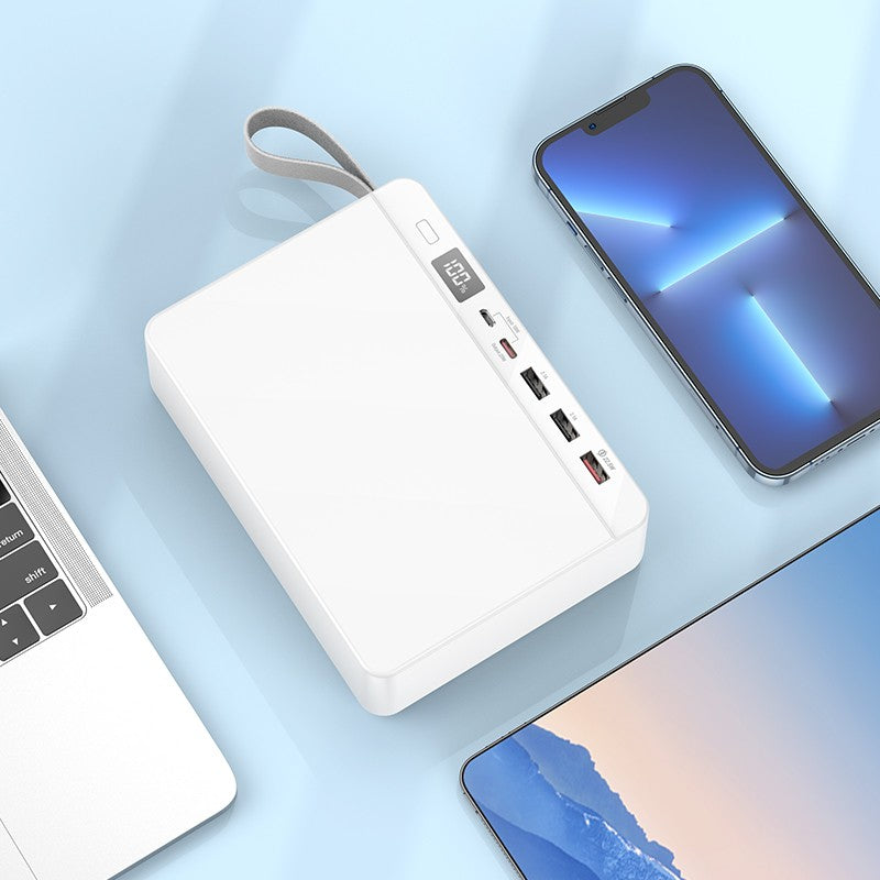 Išorinė baterija Power Bank Hoco J94 Overlord 22.5W 75000mAh balta