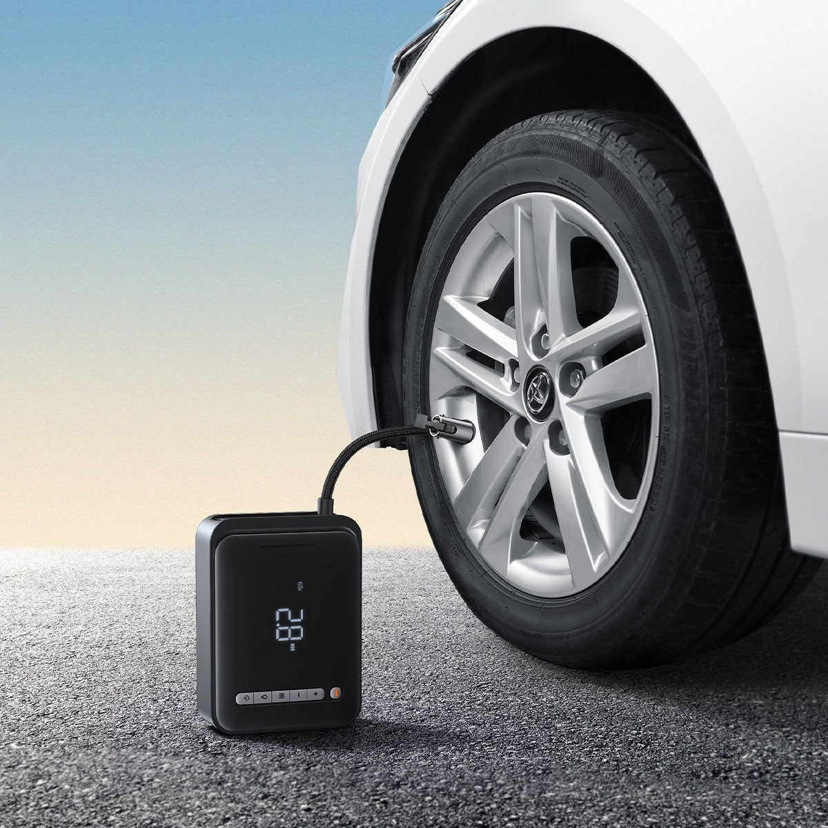 Mobilus energijos šaltinis Baseus 2in1 Power Bank Jump Starter 8000mAh 1000A max CGCN000001