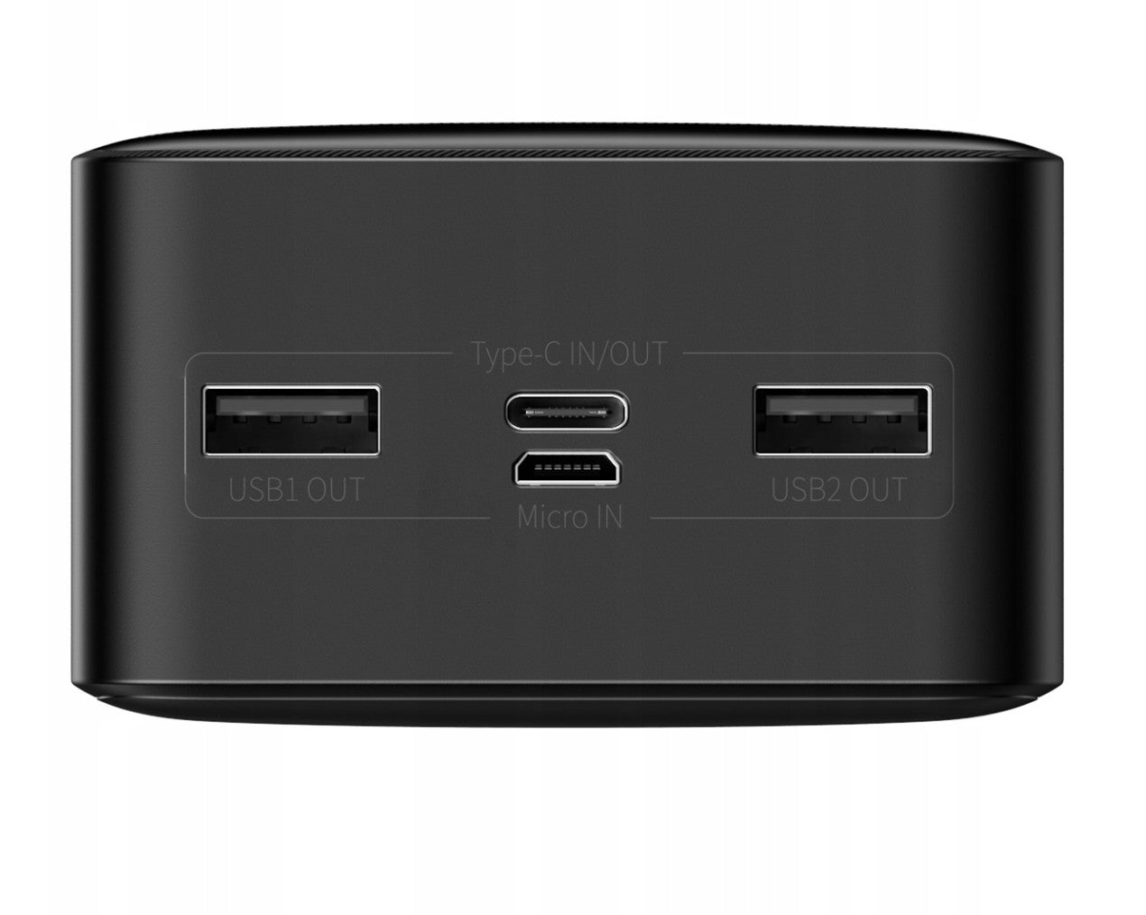 Išorinė baterija Power Bank Baseus Bipow Type-C PD+2xQuick Charge 3.0 15W 30000mAh su ekranu juoda PPBD050201