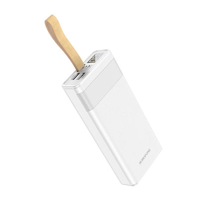Išorinė baterija Power Bank Borofone BJ18 2xUSB 20000mAh balta