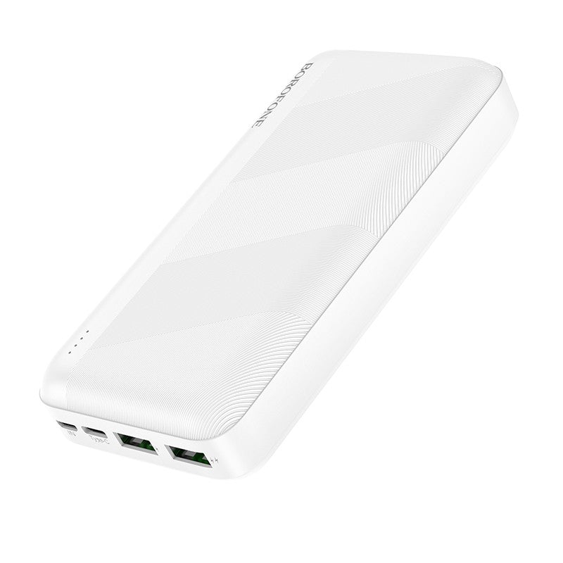 Išorinė baterija Power Bank Borofone BJ27A 2xUSB 20000mAh balta