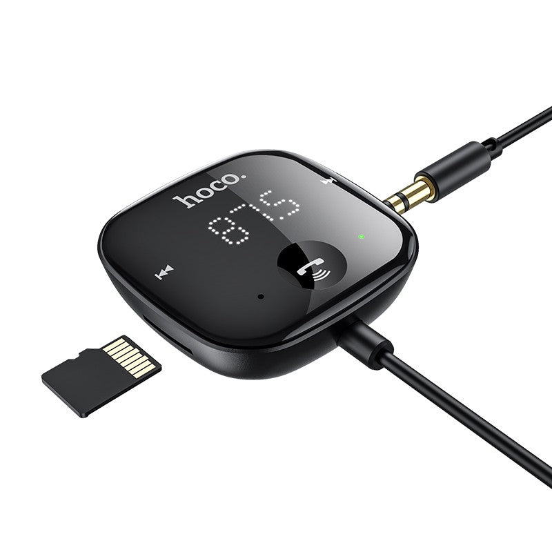 FM bangų moduliatorius Hoco E65 Unity BT-FM