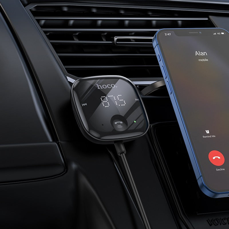 FM bangų moduliatorius Hoco E65 Unity BT-FM
