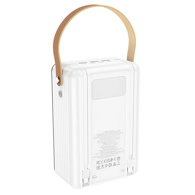 Išorinė baterija Power Bank Borofone BJ32 Terra 22.5W 80000mAh balta
