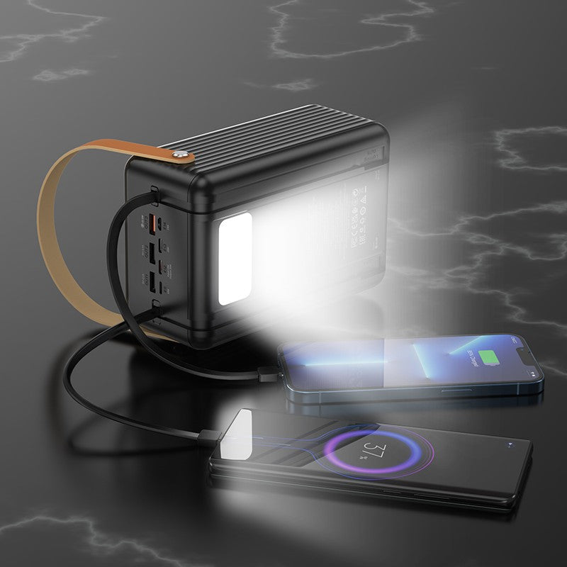 Išorinė baterija Power Bank Borofone BJ32 Terra 22.5W 80000mAh balta