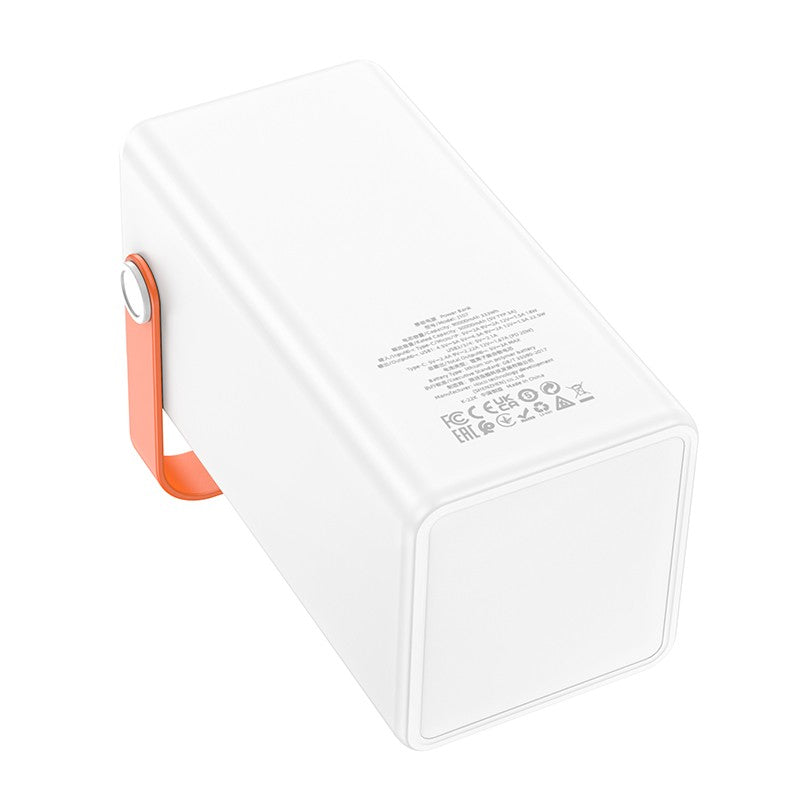 Išorinė baterija Power Bank Hoco J107 Super 22.5W 90000mAh balta