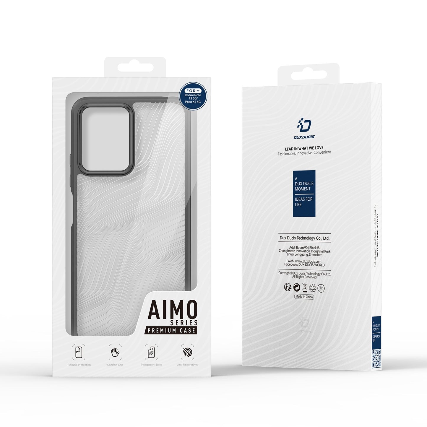 Dėklas Dux Ducis Aimo Xiaomi Redmi Note 12 5G/Poco X5 5G