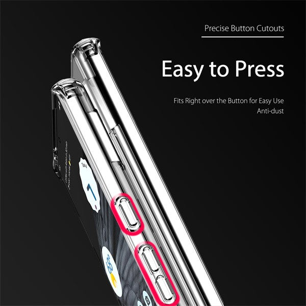 Dėklas Dux Ducis Clin Google Pixel 7 Pro 5G skaidrus