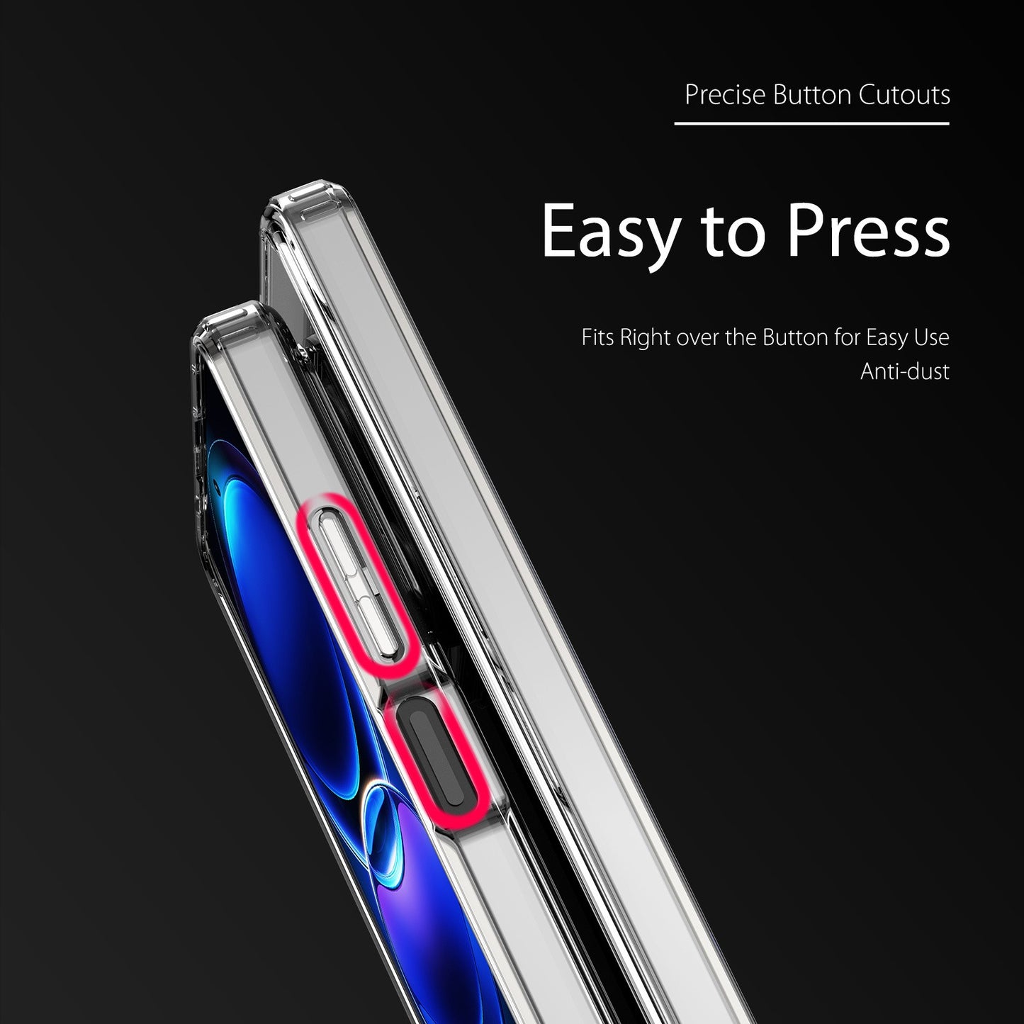Dėklas Dux Ducis Clin Xiaomi Redmi Note 12 Pro+ 5G skaidrus