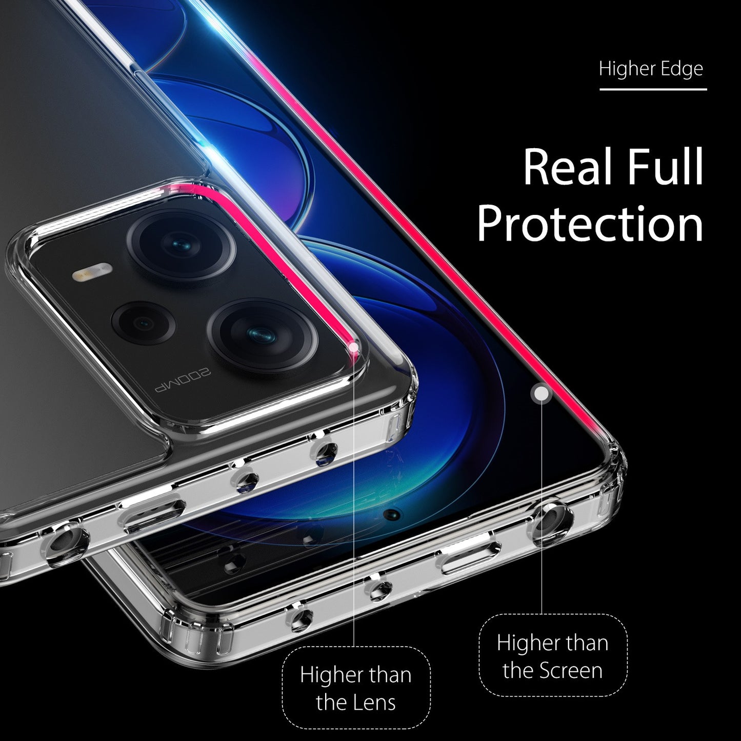 Dėklas Dux Ducis Clin Xiaomi Redmi Note 12 Pro+ 5G skaidrus