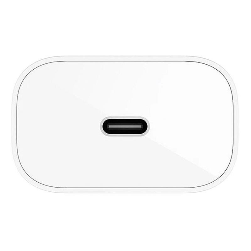 Įkroviklis Belkin Boost Charge USB-C PD 3.0 PPS 25W + USB-C to Lightning kabelis baltas