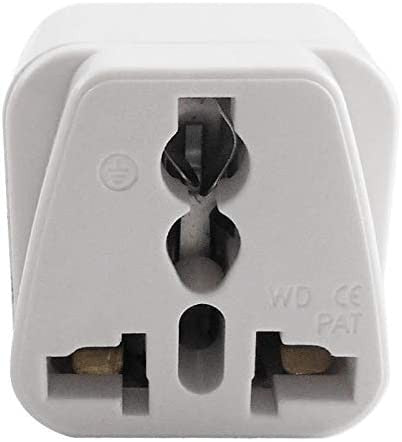 Įkrovimo adapteris USA/UK/CN-EUR baltas