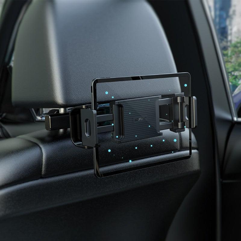 Automobilinis laikiklis ant sėdynės atlošo Acefast D8 In-Car Headrest Holder juodas
