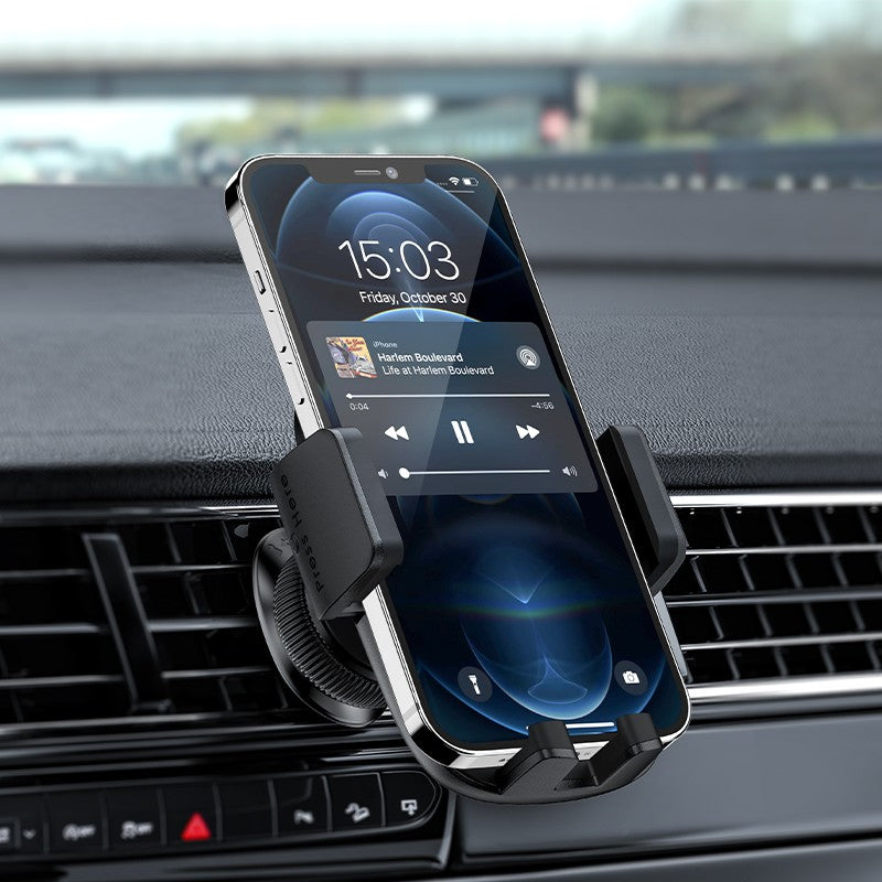 Universalus automobilinis telefono laikiklis Acefast D5 juodas