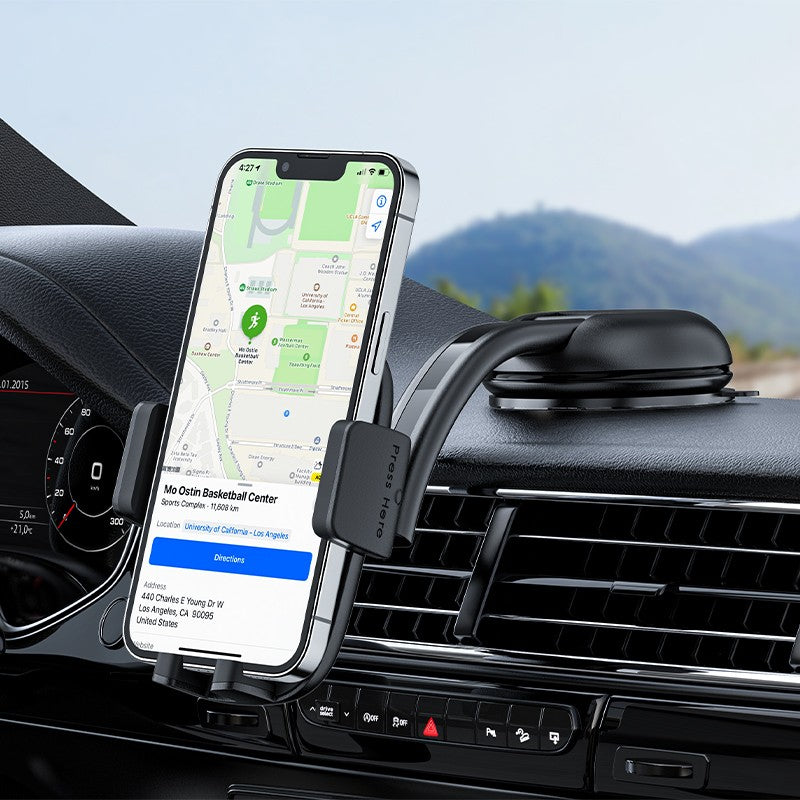 Universalus automobilinis telefono laikiklis Acefast D5 juodas