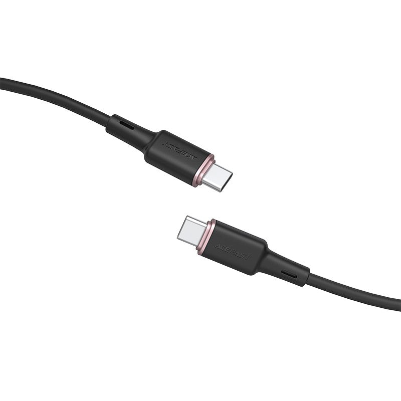 USB kabelis Acefast C2-03 60W USB-C to USB-C 1.2m juodas