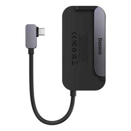 Adapteris Baseus PadJoy HUB Type-C to USB3.0 + HDMI + Type-C pilkas WKWJ000013