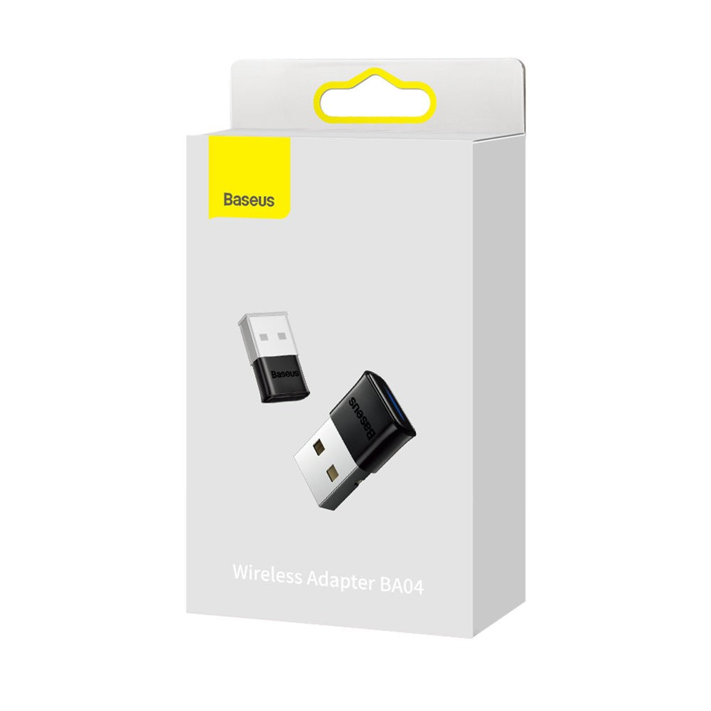 Bluetooth adapteris Baseus BA04 Bluetooth 5.0 juodas ZJBA000001