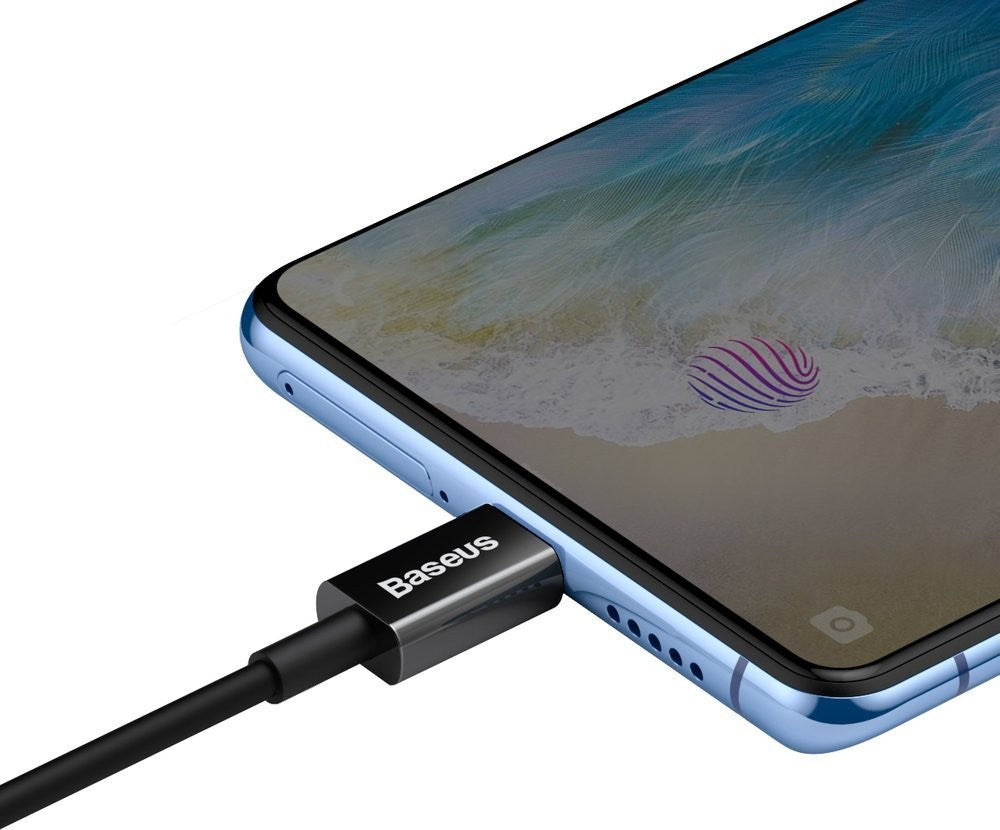 USB kabelis Baseus Superior USB-A to MicroUSB 2A 1.0m juodas CAMYS-01