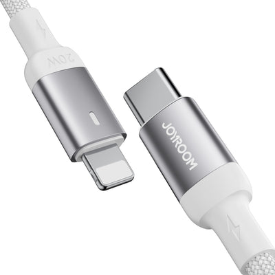 USB kabelis Joyroom S-CL020A10 Type-C to Lightning 20W 2.0m baltas