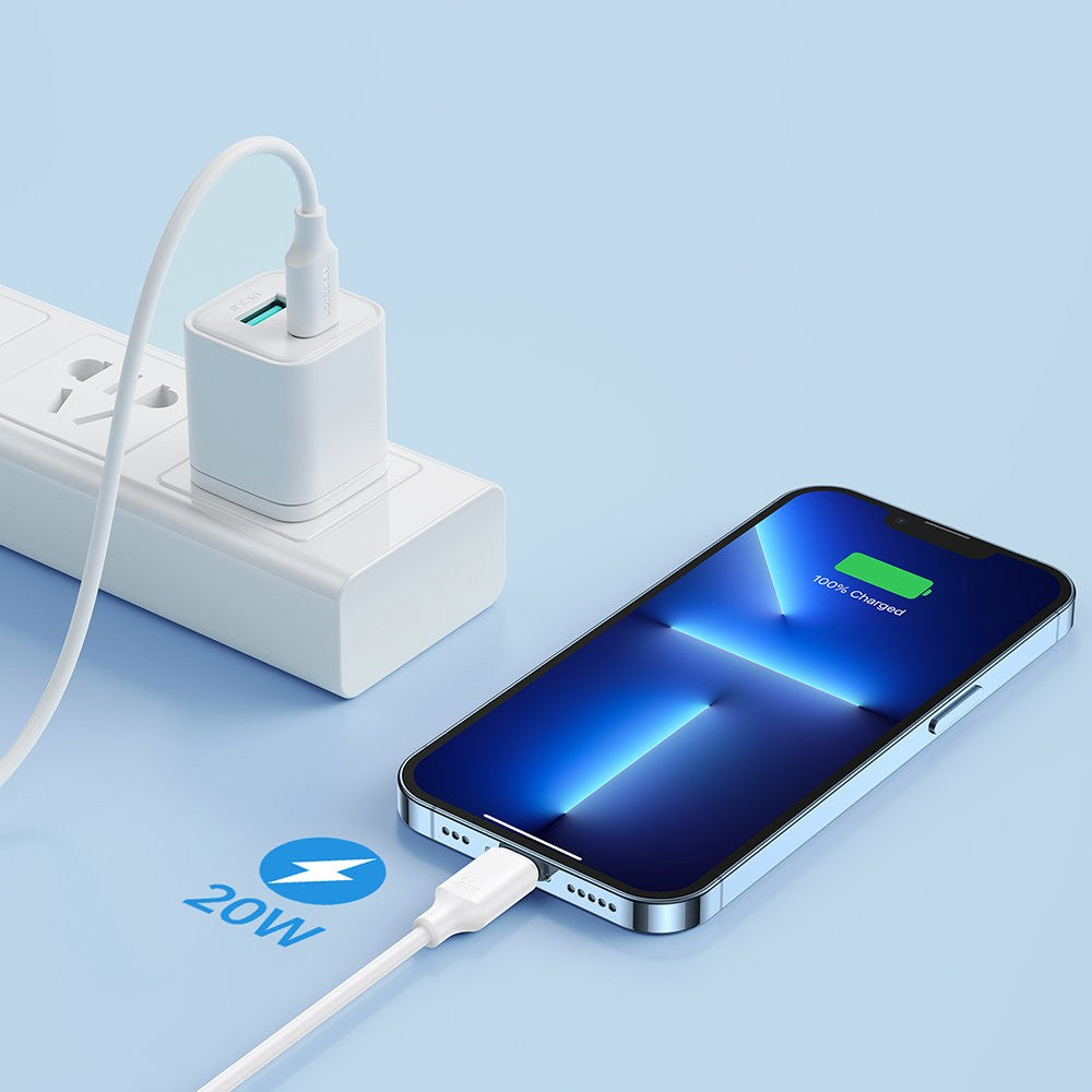 USB kabelis Joyroom S-CL020A9 Type-C to Lightning 20W 1.0m juodas