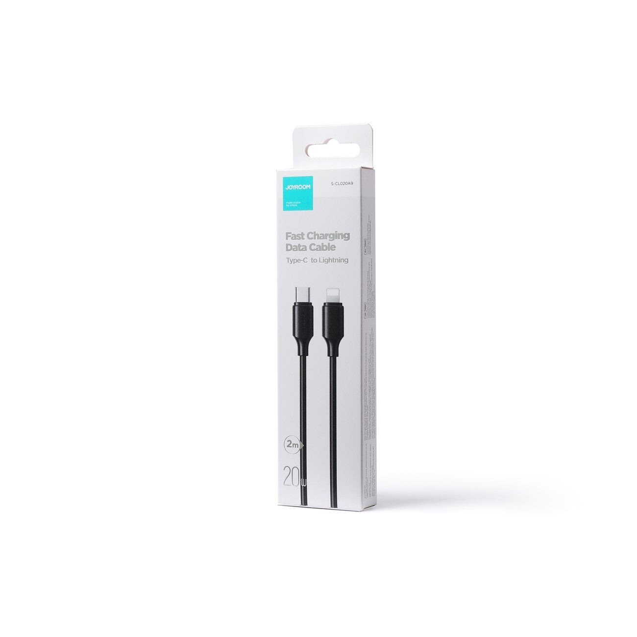 USB kabelis Joyroom S-CL020A9 Type-C to Lightning 20W 2.0m juodas