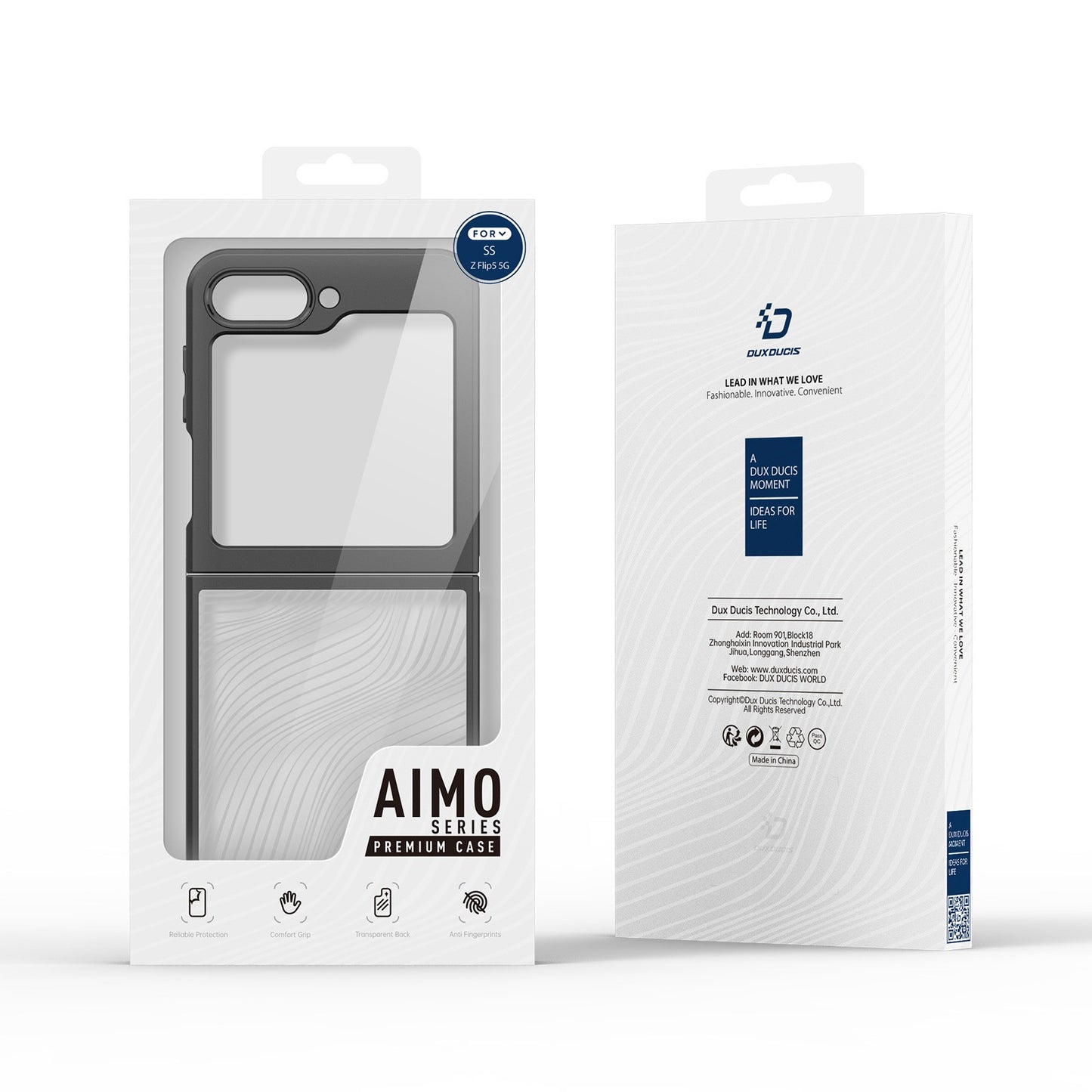 Dėklas Dux Ducis Aimo Samsung F731 Z Flip5 5G