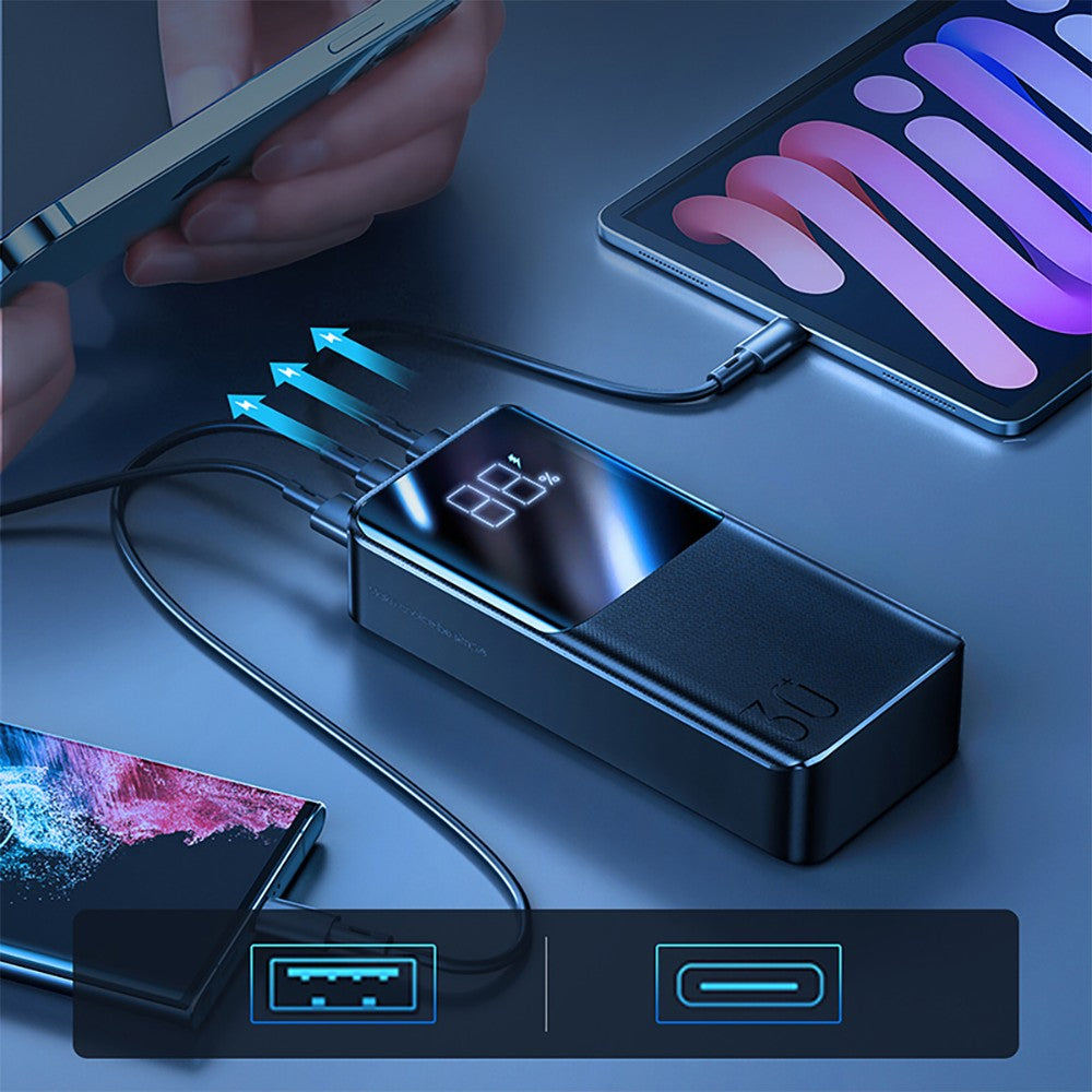 Išorinė baterija Power Bank Joyroom JR-QP193 22.5W 30000mAh juoda