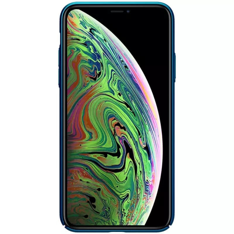 Dėklas Nillkin Super Frosted Shield Samsung A525 A52 4G/A526 A52 5G/A528 A52s 5G mėlynas