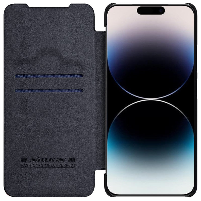 Dėklas Nillkin Qin Pro Leather Samsung A546 A54 5G juodas