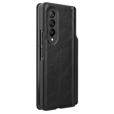 Dėklas Nillkin Qin Leather (Plain Leather) Samsung F926 Z Fold3 5G juodas